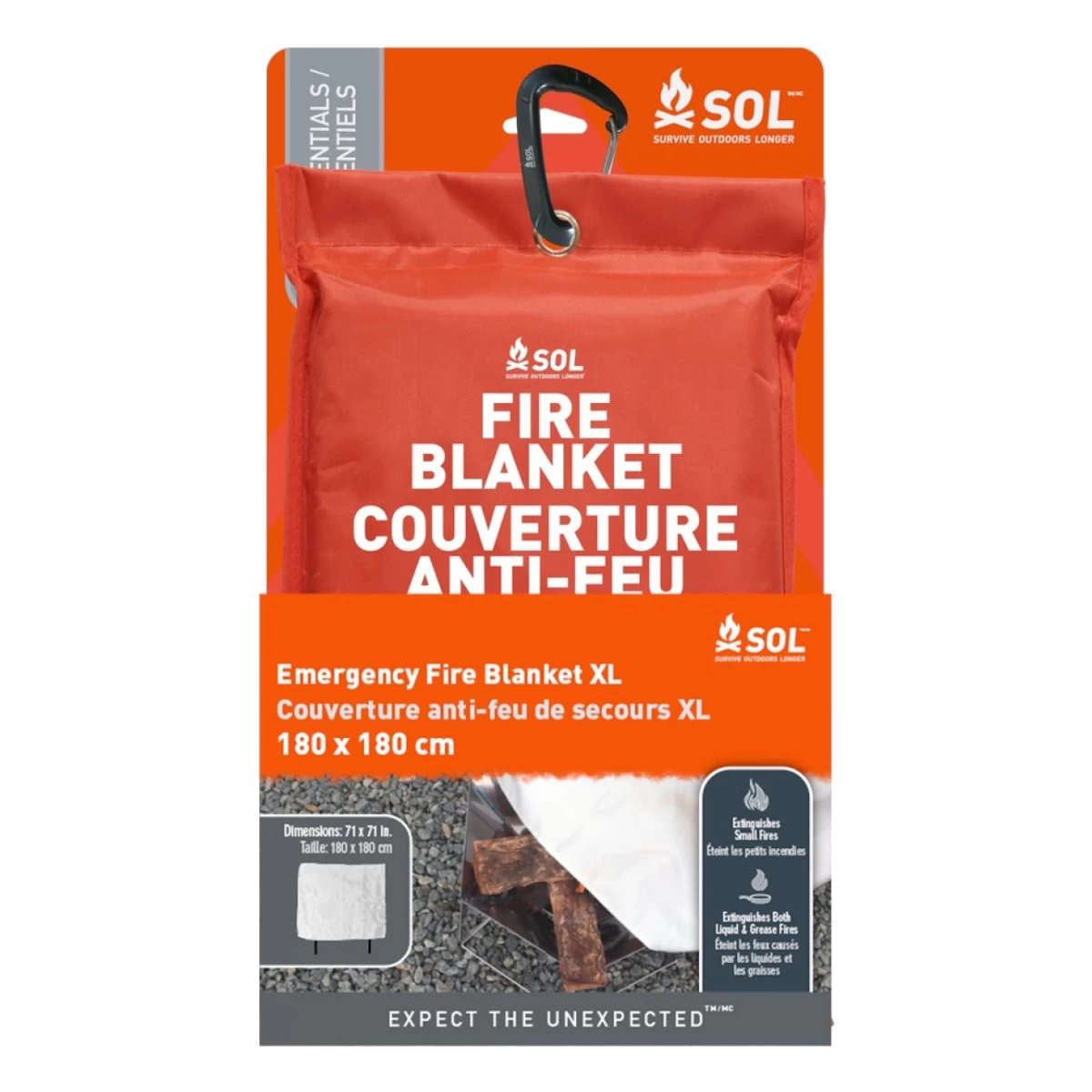 Adventure Medical Kits Emergency Fire Blanket 1 Adventure Medical Kits Emergency Fire Blanket