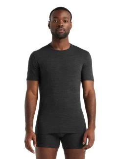 Icebreaker Men's Anatomica Short Sleeve Crewe 7 Icebreaker Men's Anatomica Short Sleeve Crewe -Outdoor Equip Series Store icebreaker mens anatomica short sleeve crewe