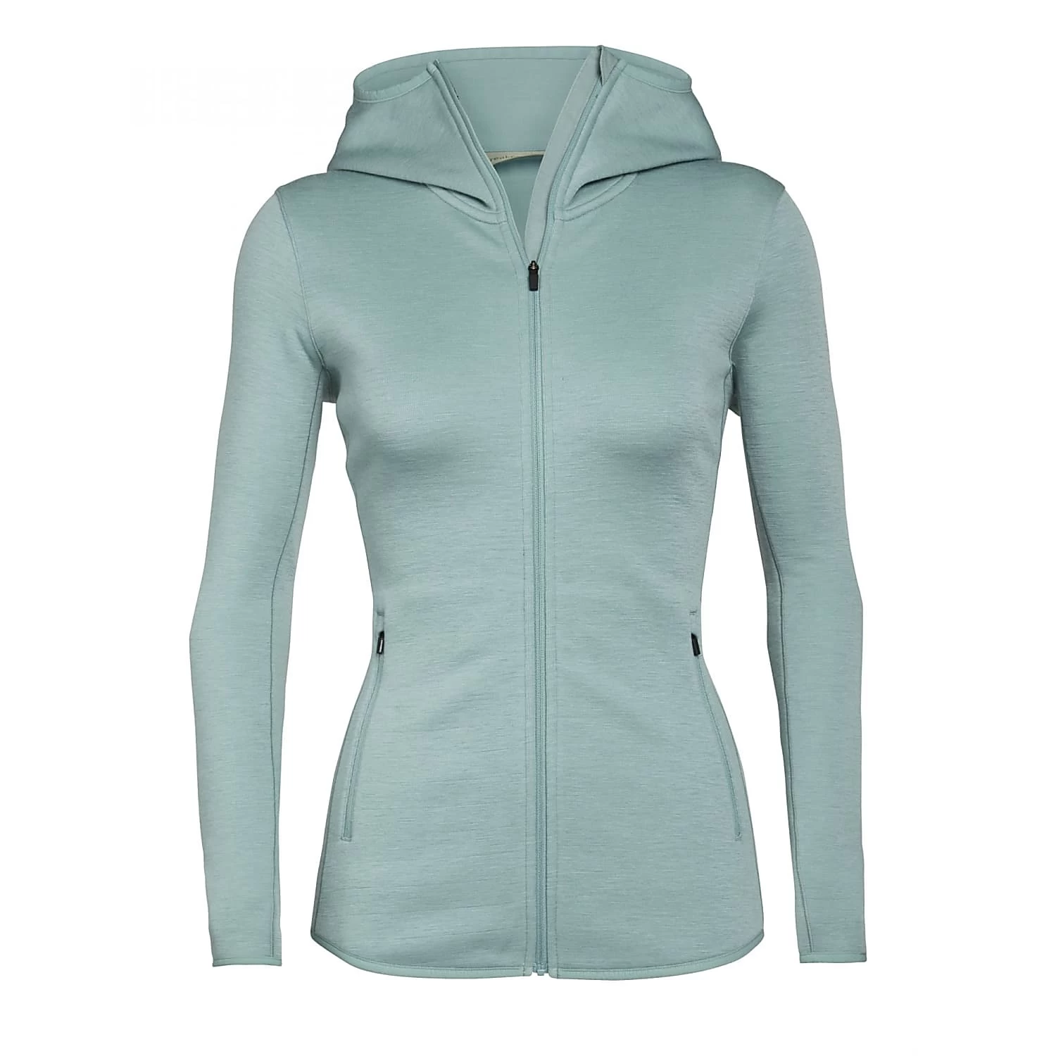 Icebreaker Women's Elemental Long Sleeve Zip Hoody 2 Icebreaker Women's Elemental Long Sleeve Zip Hoody - Image 2