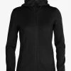 Icebreaker Women's Elemental Long Sleeve Zip Hoody