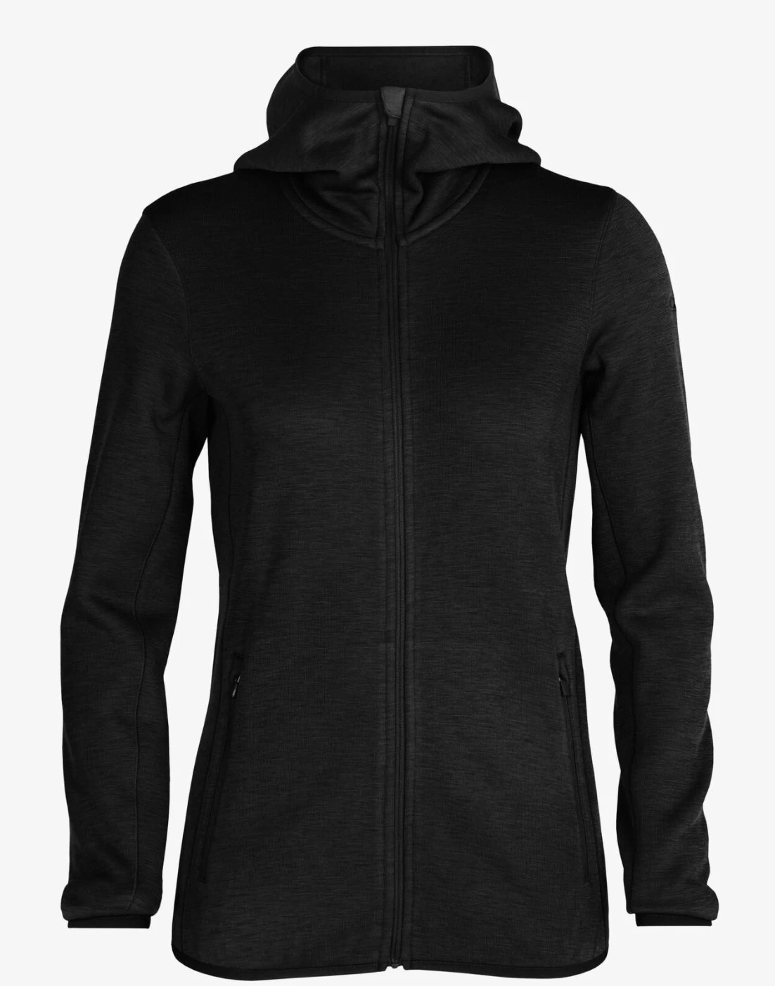 Icebreaker Women's Elemental Long Sleeve Zip Hoody 1 Icebreaker Women's Elemental Long Sleeve Zip Hoody