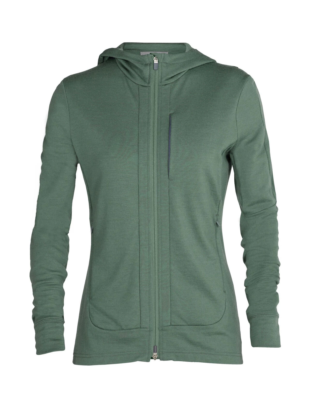 Icebreaker Women's Quantum III LS Zip Hood 3 Icebreaker Women's Quantum III LS Zip Hood - Image 3