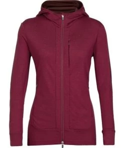 Icebreaker Women's Quantum III LS Zip Hood