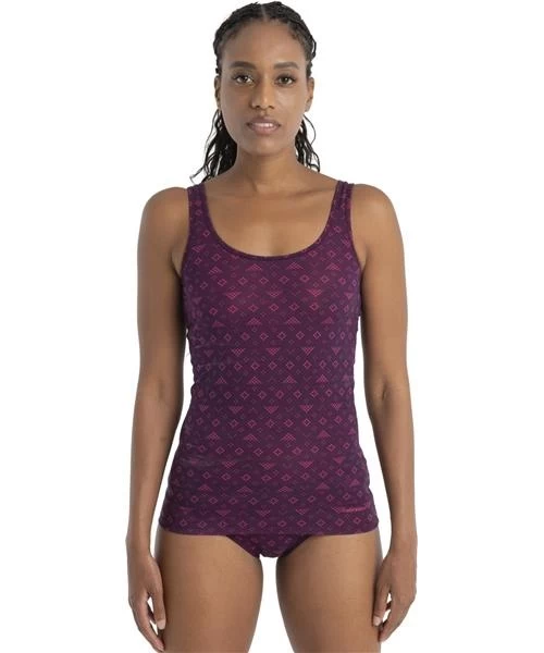 Icebreaker Women's Siren Tank First Snow 1 Icebreaker Women's Siren Tank First Snow